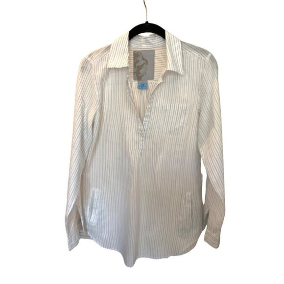 Prototype womens long shirt 38 chest 29 long pockets cotton - Picture 3 of 10